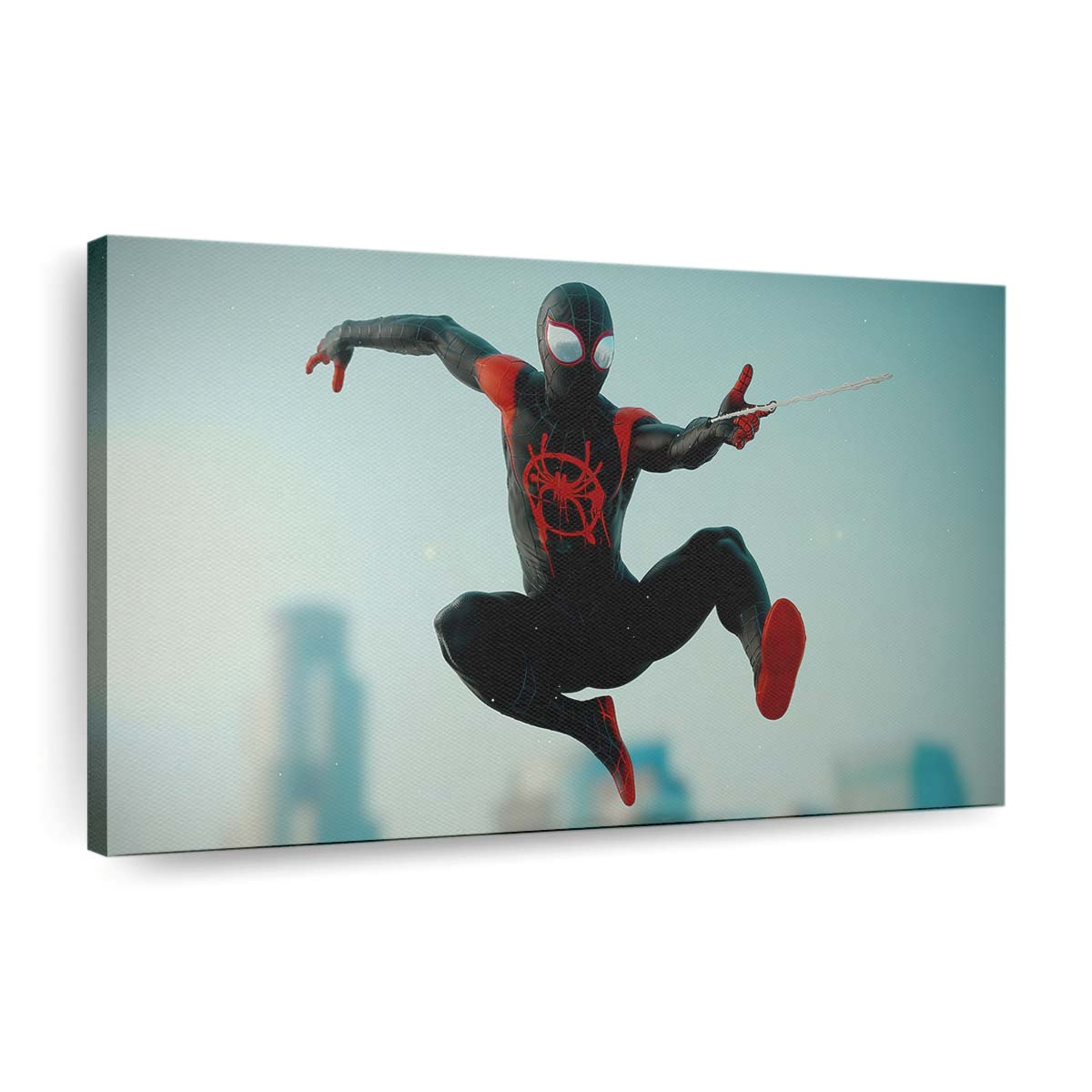 Spider Man Miles Morales 2020 4 Leinwandbild - Wanddeko