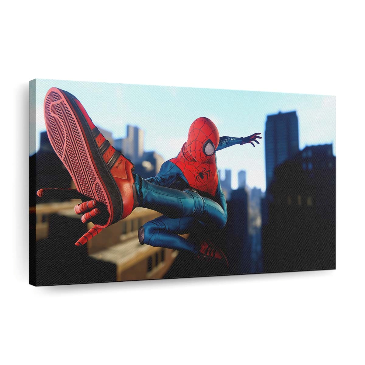 Spider Man Miles Morales 2021 2 Leinwandbild - Wanddeko