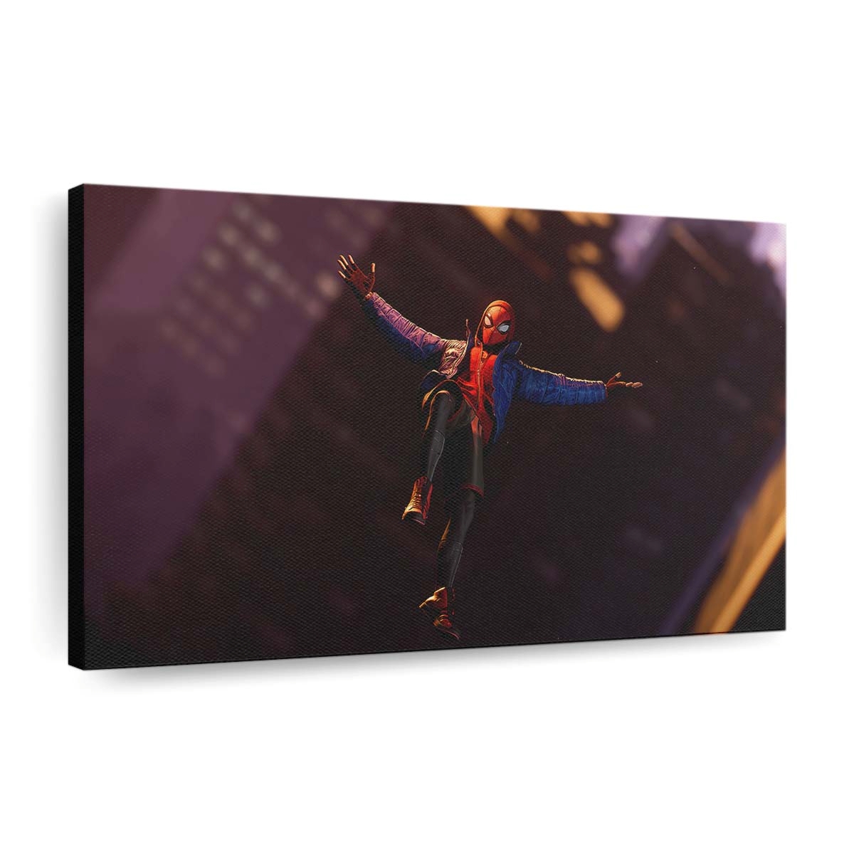 Spider Man Miles Morales 2021 3 Leinwandbild - Wanddeko