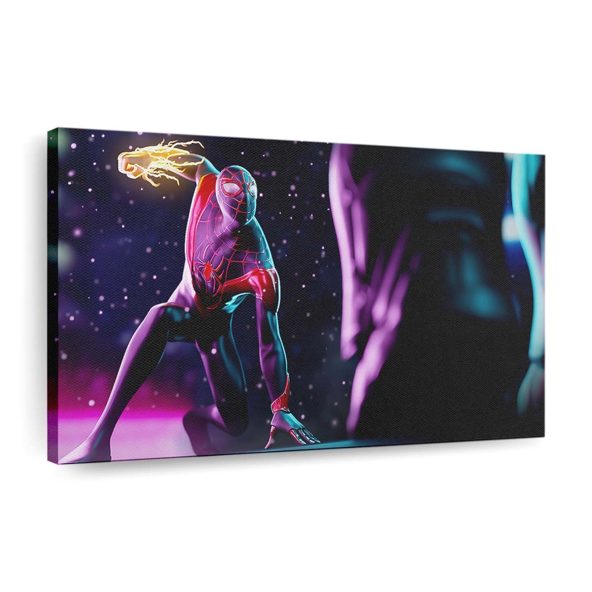 Spider Man Miles Morales 2021 4 Leinwandbild - Wanddeko