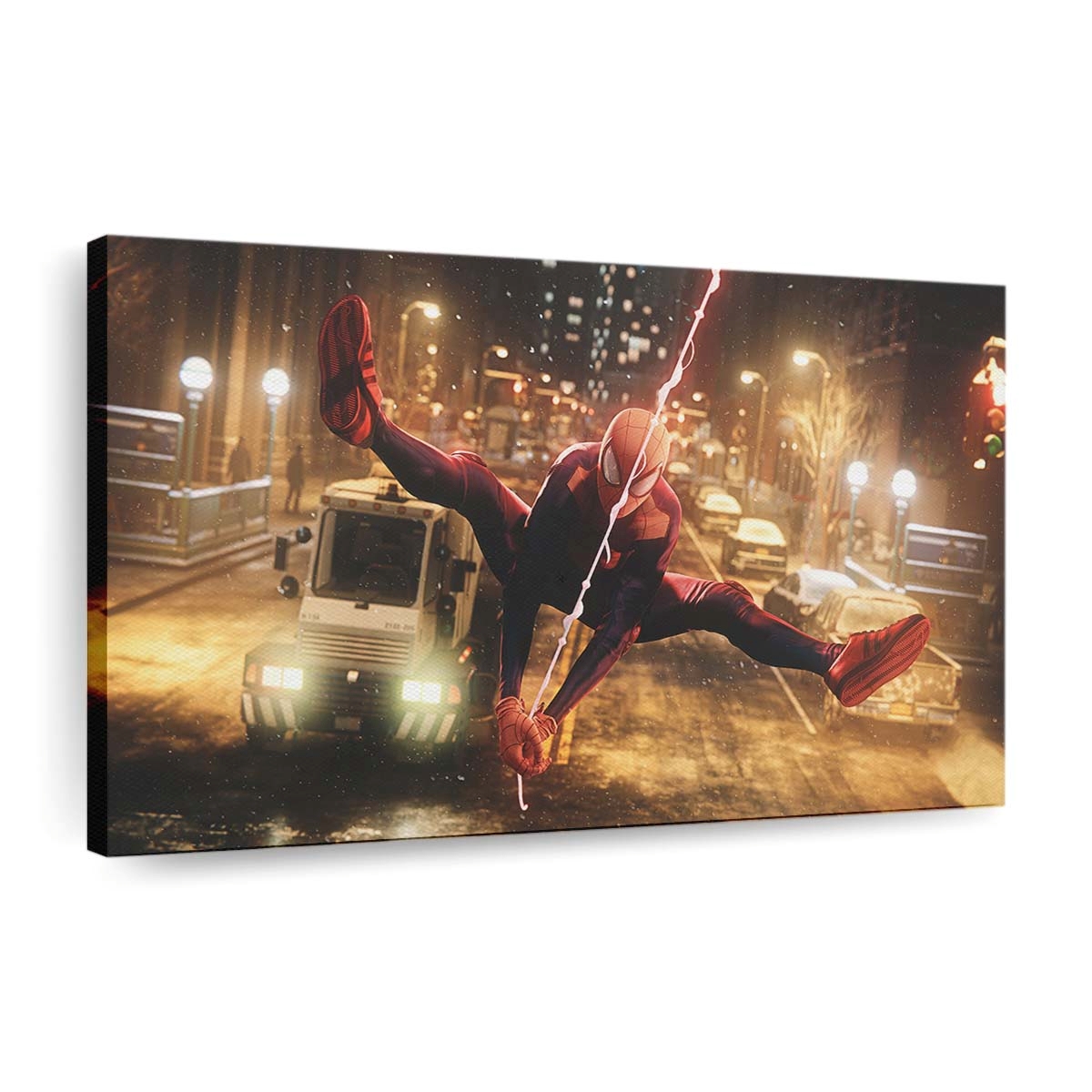 Spider Man Miles Morales 9 Leinwandbild - Wanddeko