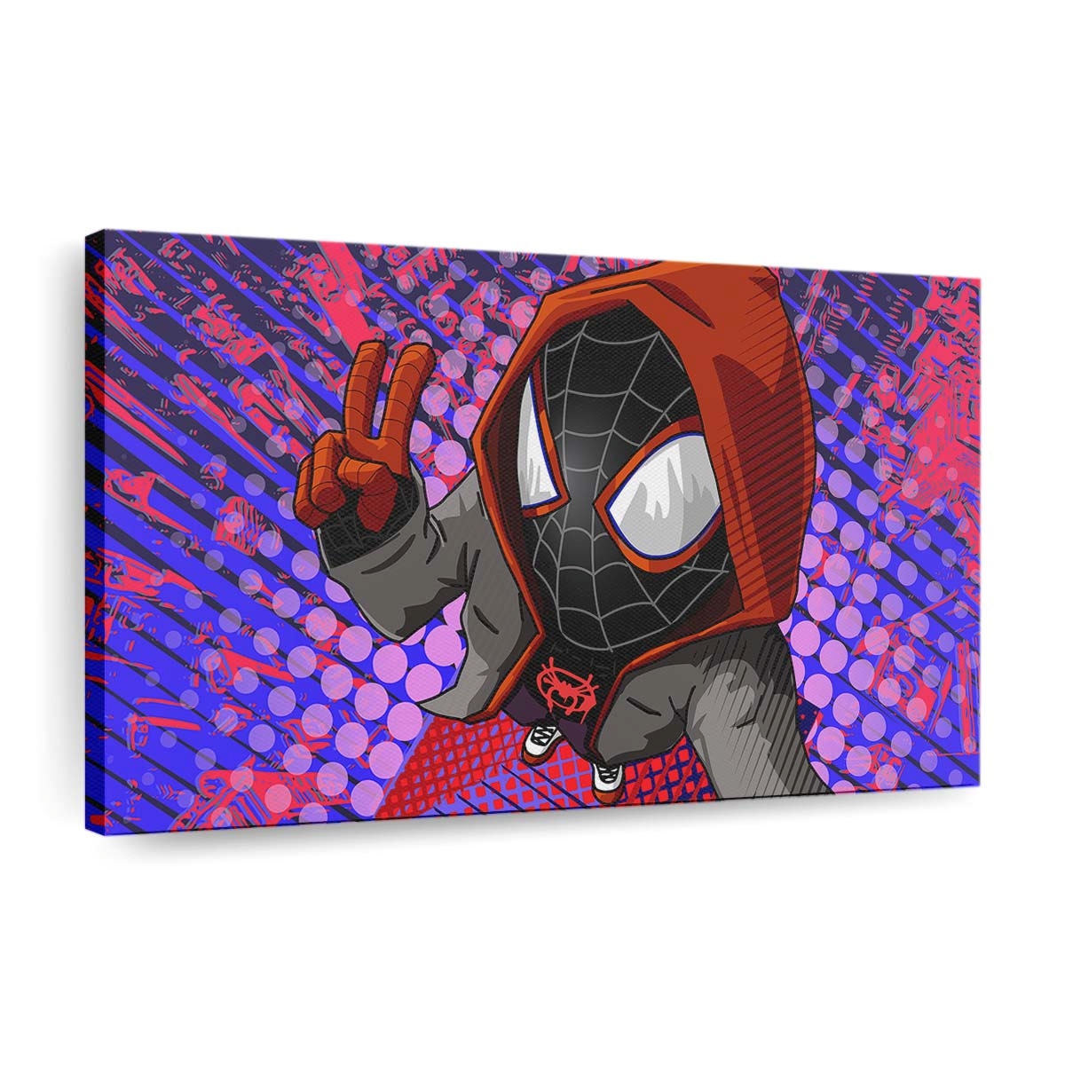 Spider Man Miles Morales Neu Leinwandbild - Wanddeko
