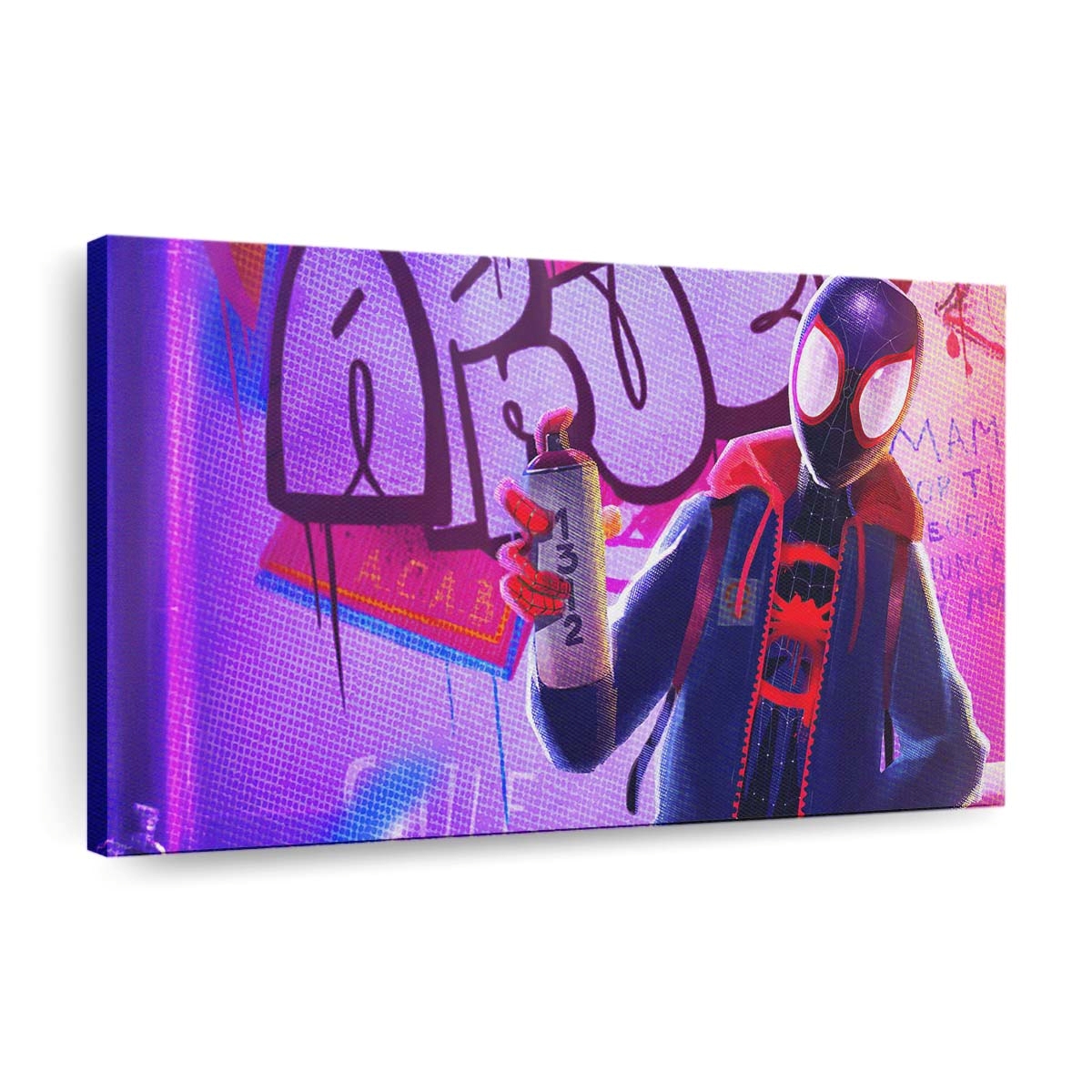 Spider Man Miles Morales No Way Home Leinwandbild - Wanddeko