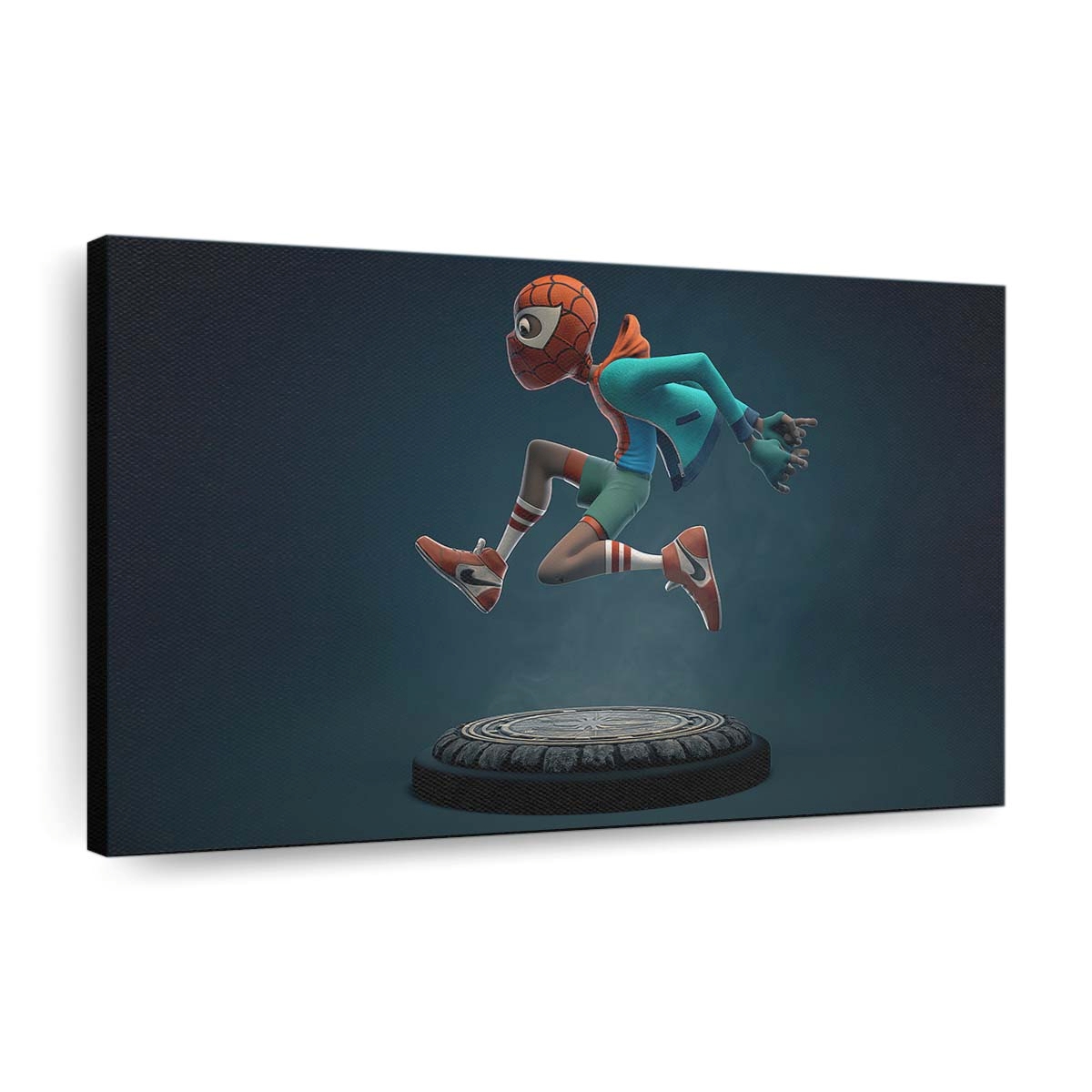 Spider Man Milesart Leinwandbild - Wanddeko