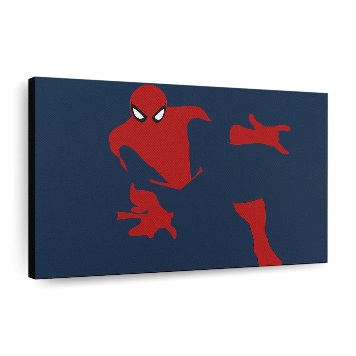 Spider Man Minimal 6 Leinwandbild - Wanddeko
