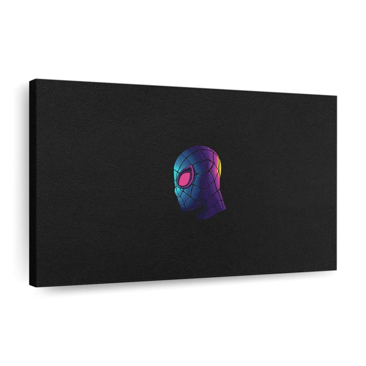 Spider Man Minimalismus 3 Leinwandbild - Wanddeko