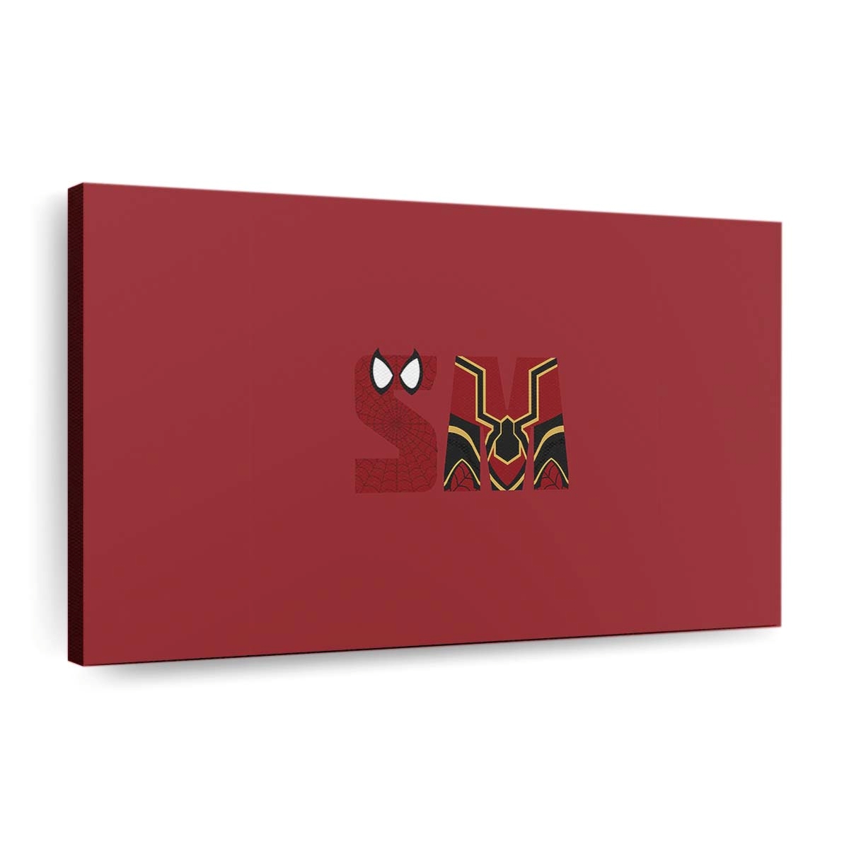 Spider Man Minimalismus Avengers Infinity War Leinwandbild - Wanddeko