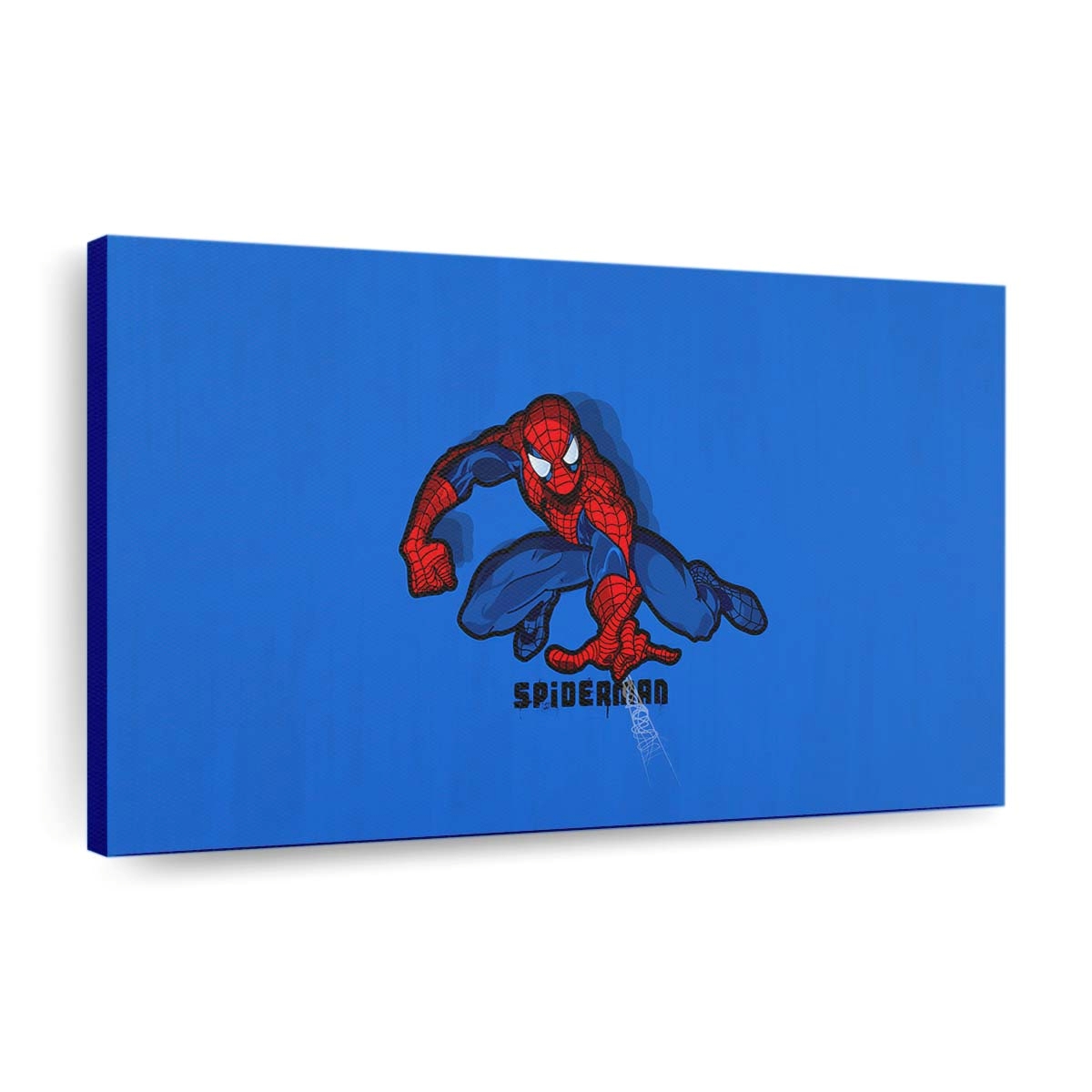 Spider Man Minimals Leinwandbild - Wanddeko