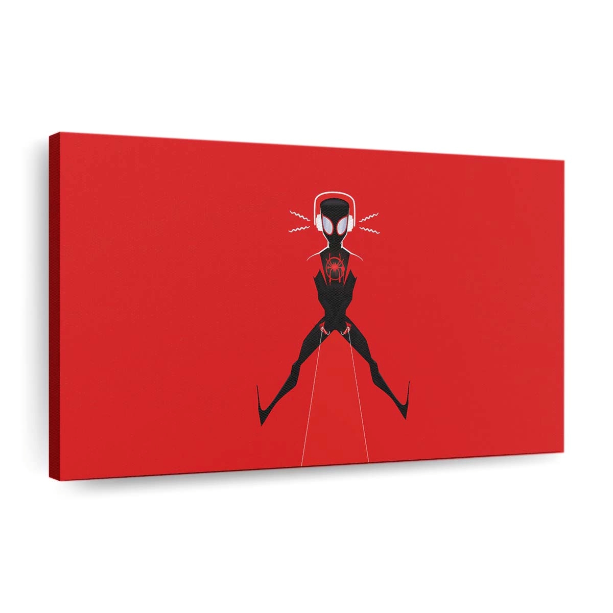 Spider Man Musik 2 Leinwandbild - Wanddeko