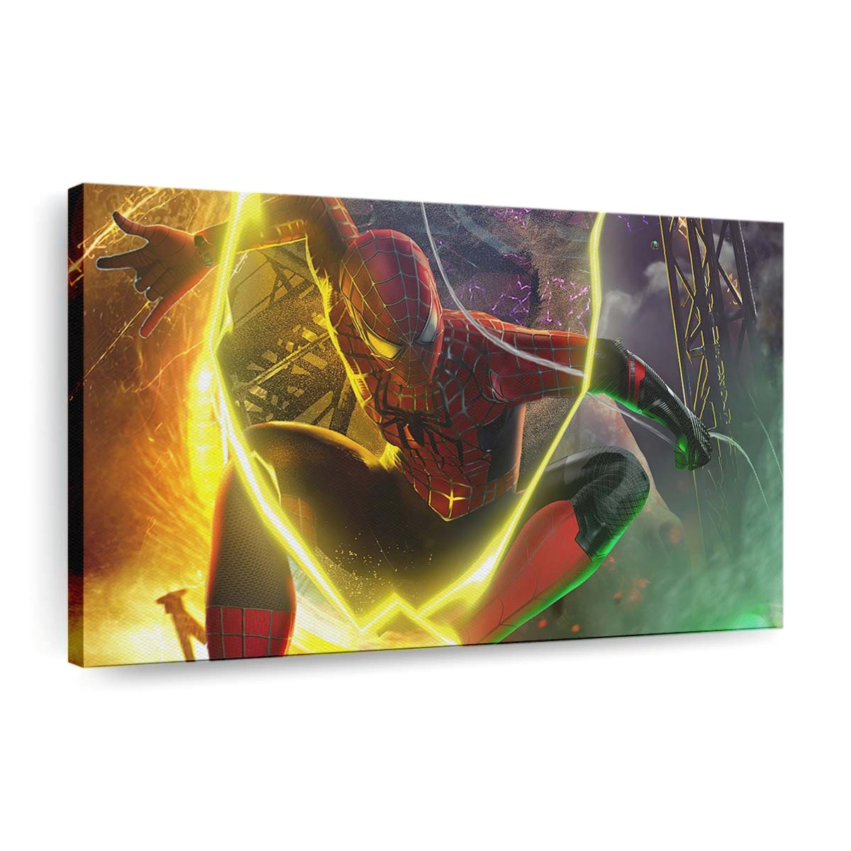 Spider Man No Way Home 2022 3 Leinwandbild - Wanddeko
