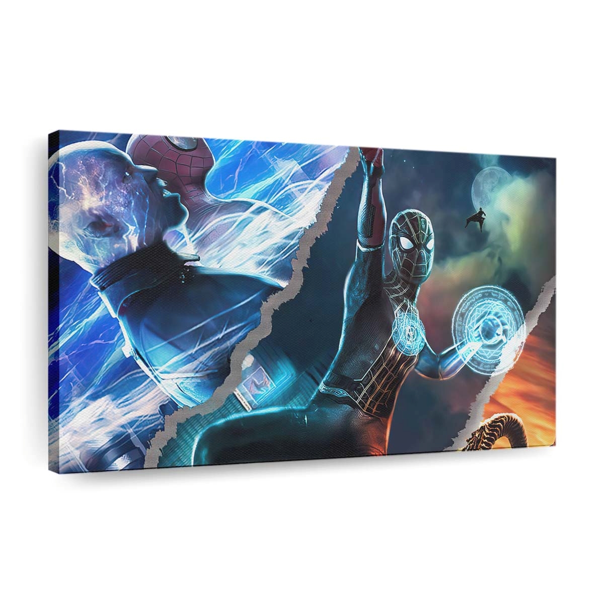 Spider Man No Way Home Fanmade Poster 2 Leinwandbild - Wanddeko