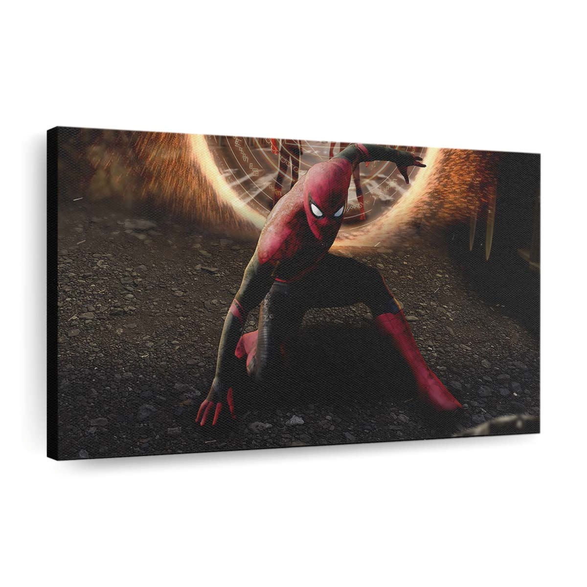 Spider Man No Way Home Poster Art Leinwandbild - Wanddeko