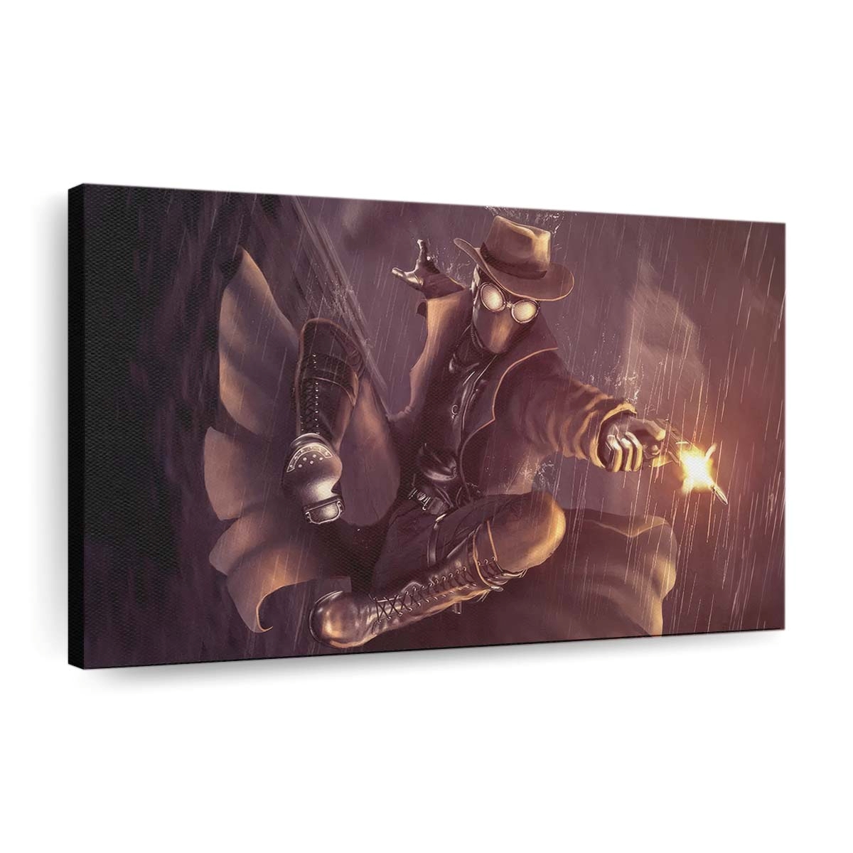 Spider Man Noir 3 Leinwandbild - Wanddeko