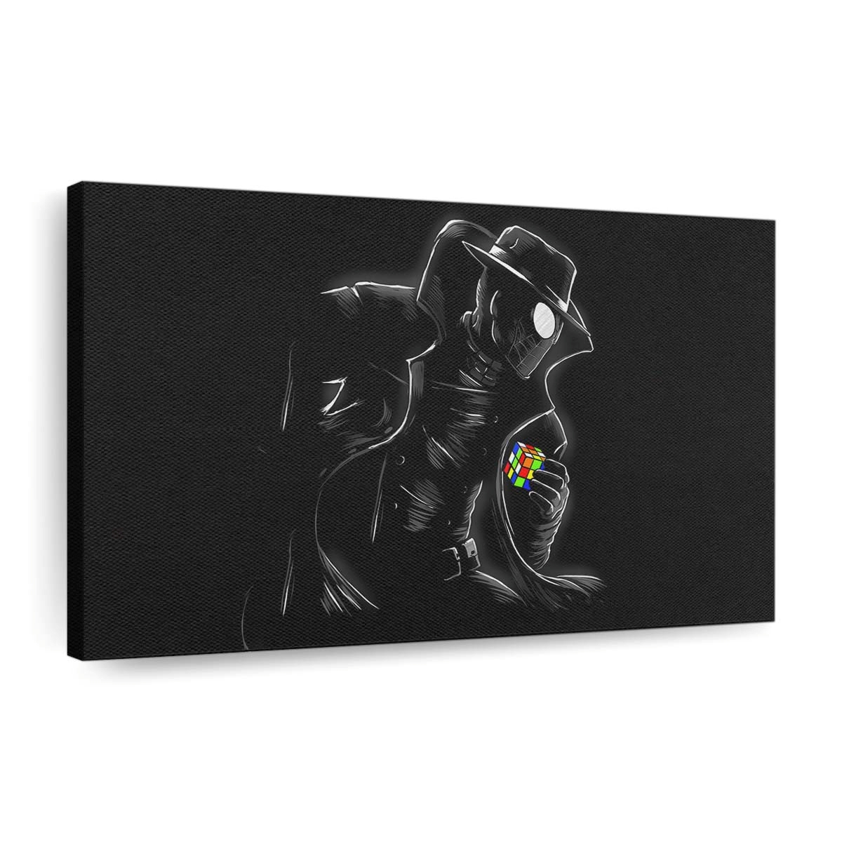 Spider Man Noir 4 Leinwandbild - Wanddeko