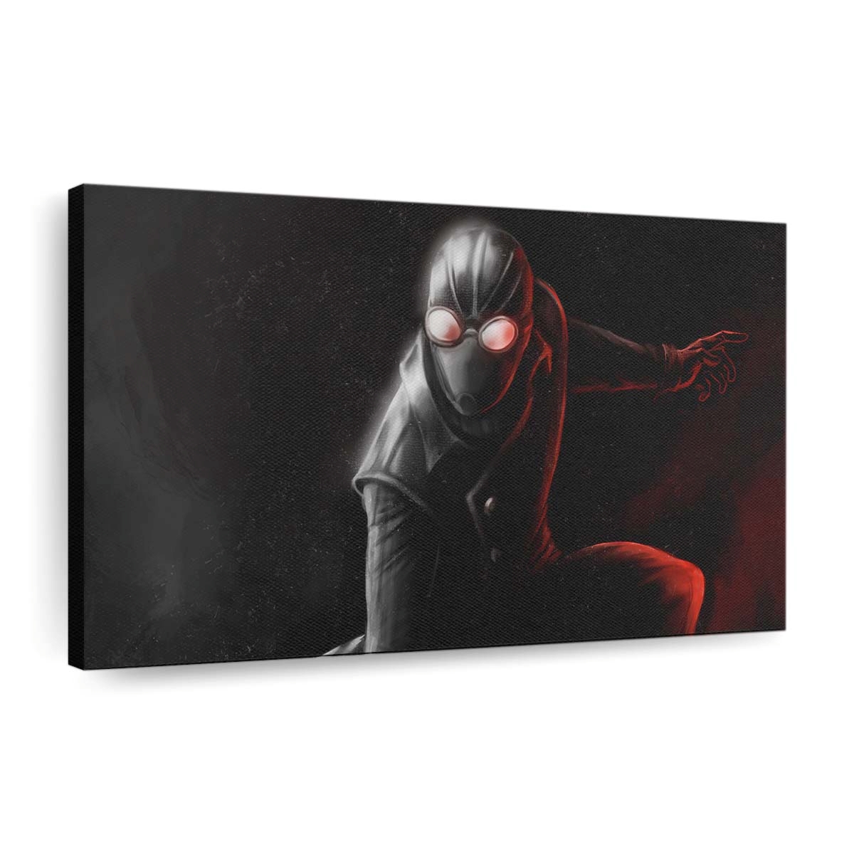 Spider Man Noir Kunst Leinwandbild - Wanddeko