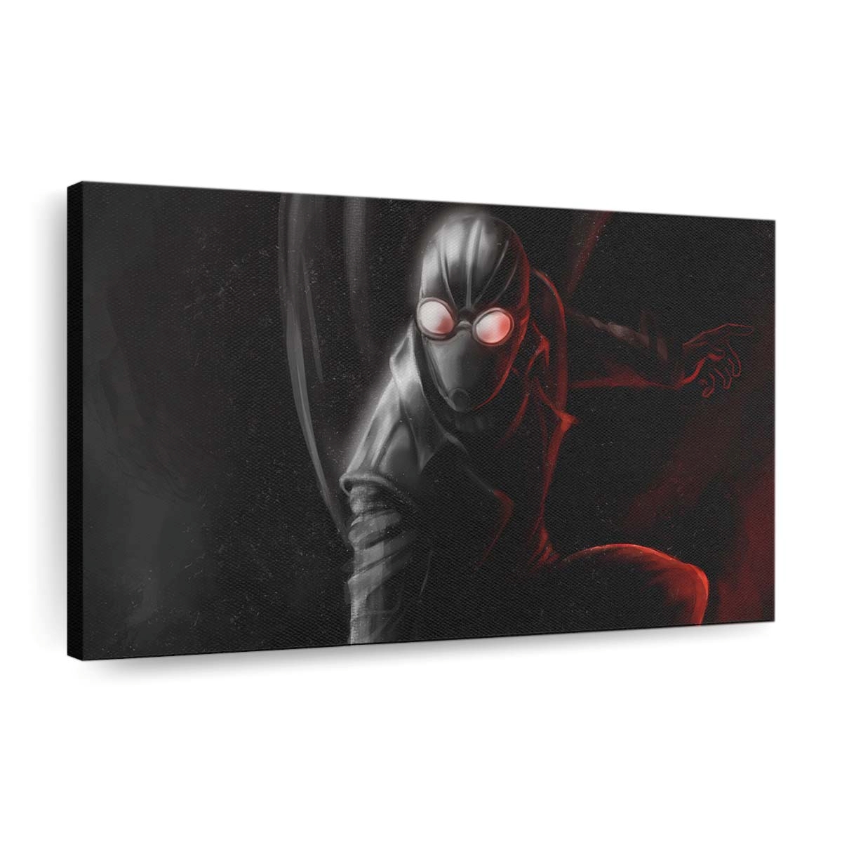 Spider Man Noir Mantel Leinwandbild - Wanddeko