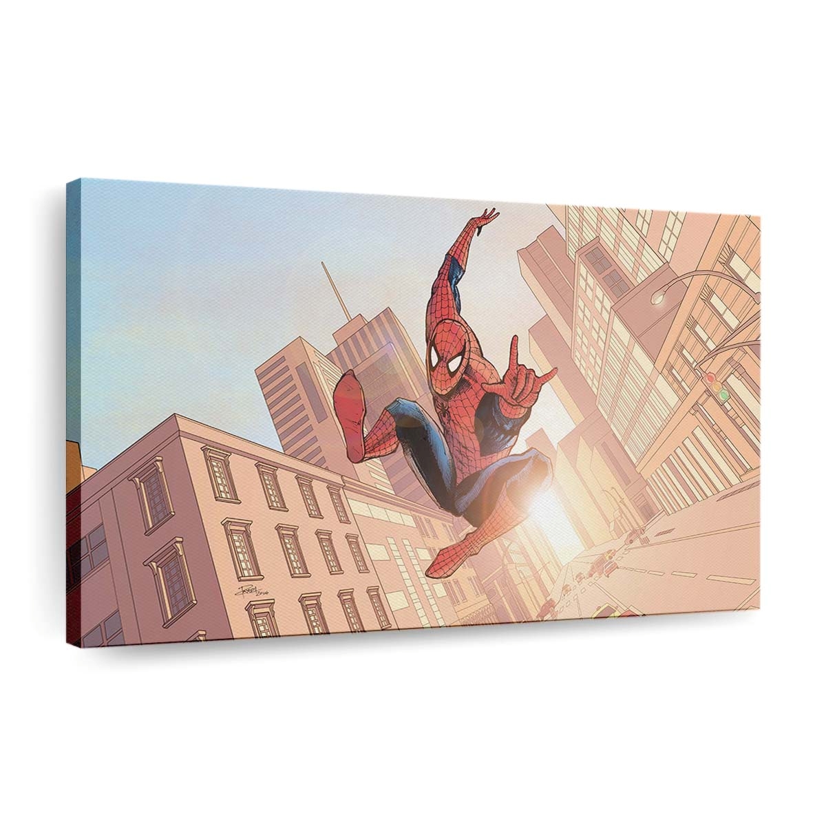 Spider Man Malerei Leinwandbild - Wanddeko