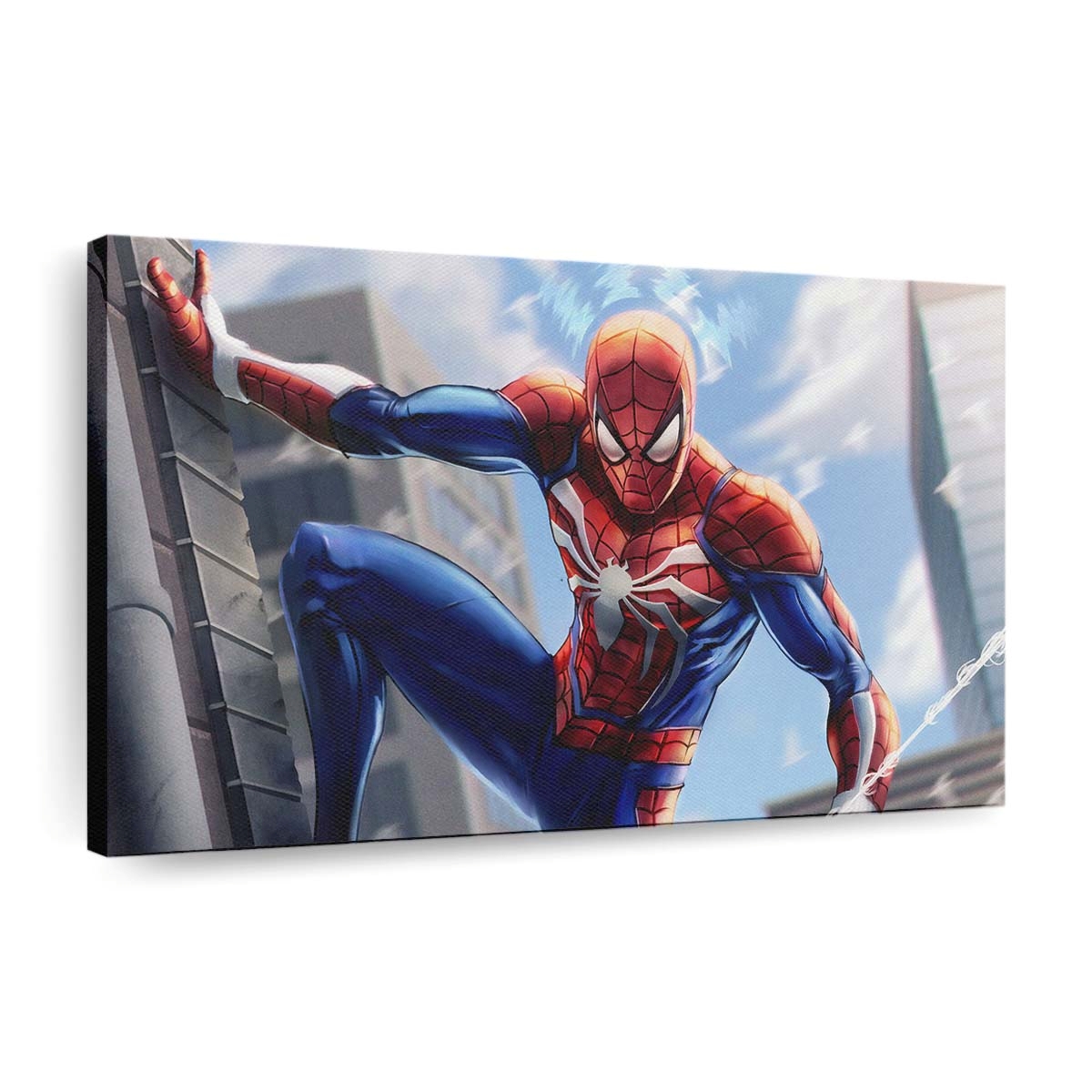 Spider Man Malerei 2 Leinwandbild - Wanddeko
