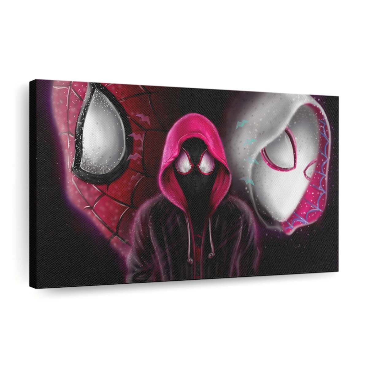 Spider Man Pixelkunst Marvel Leinwandbild - Wanddeko