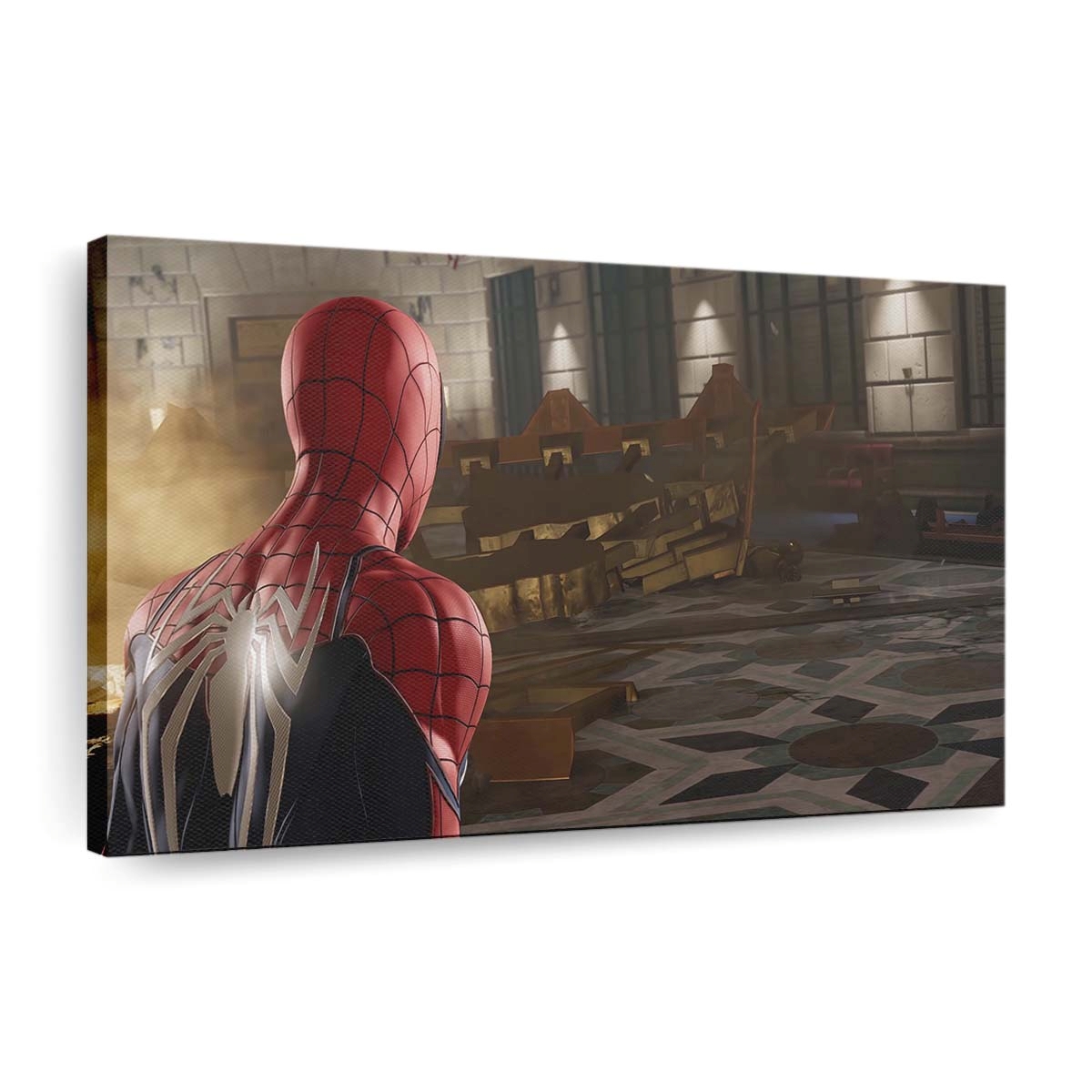 Spider Man Spiel 6 Leinwandbild - Wanddeko