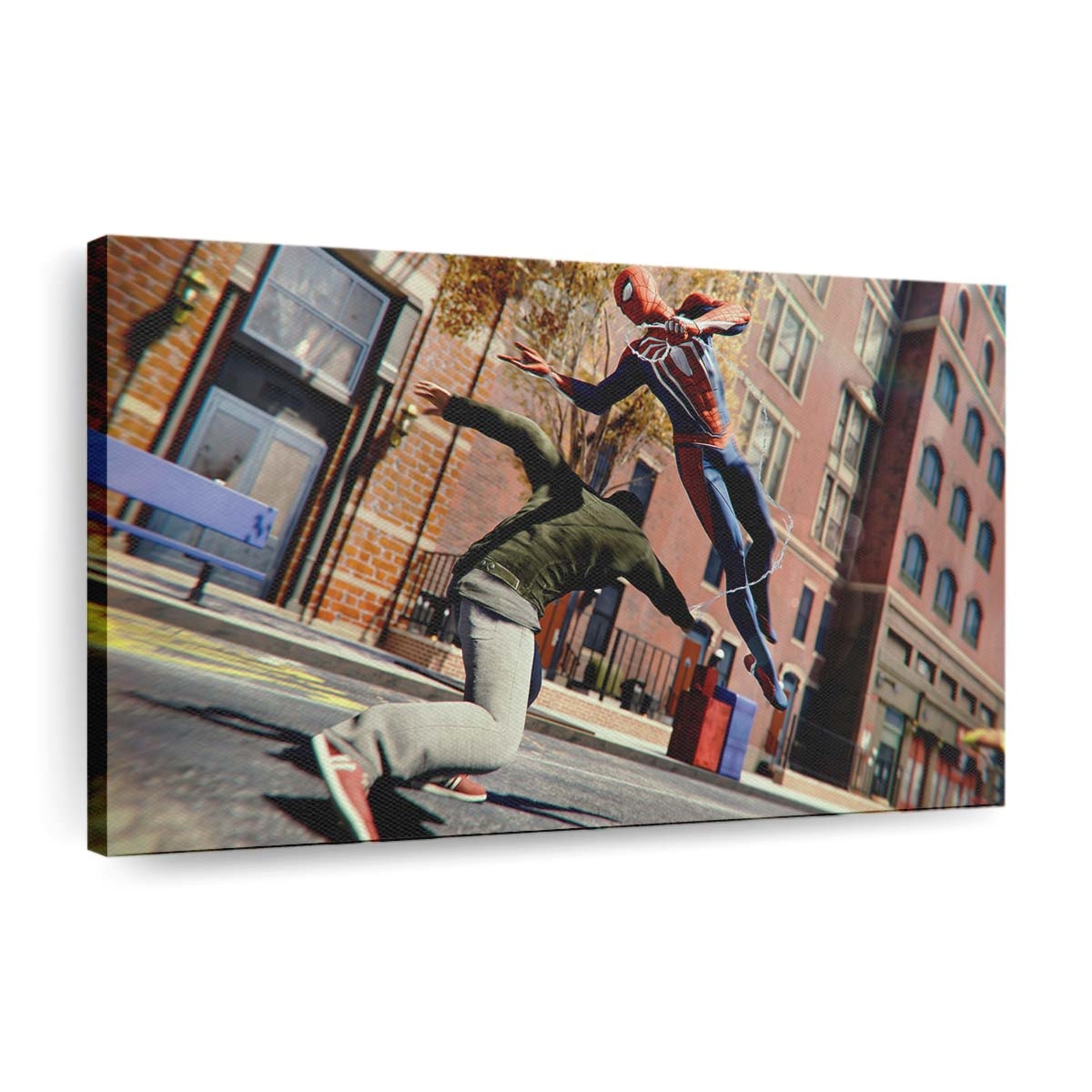 Spider Man Pro 2018 4 Leinwandbild - Wanddeko