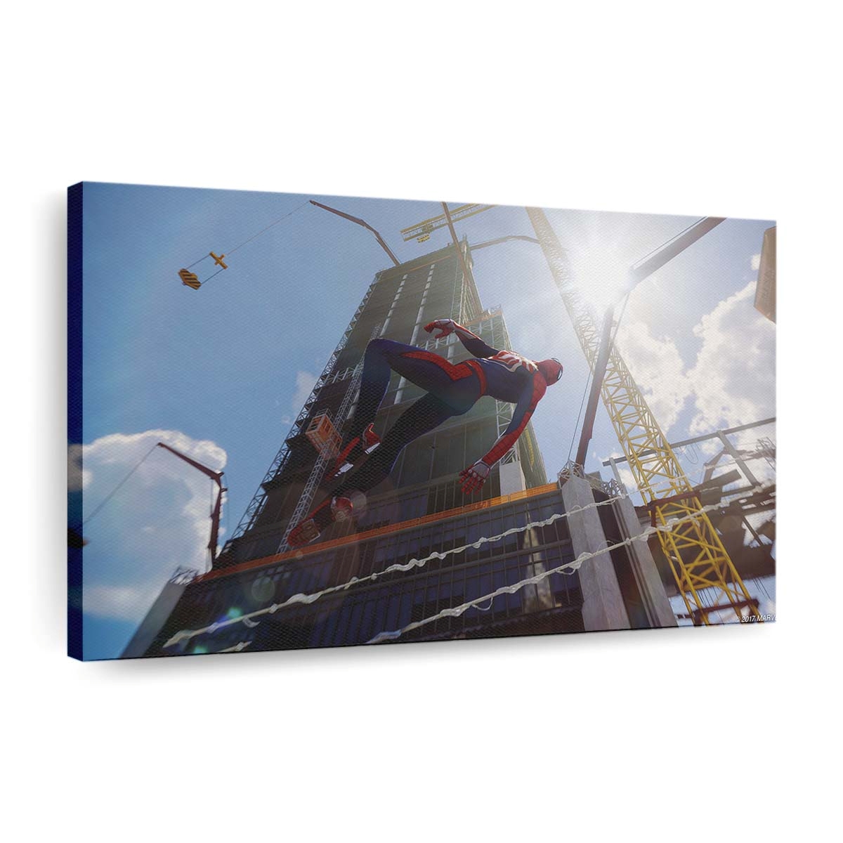 Spider Man Pro Spiel Leinwandbild - Wanddeko