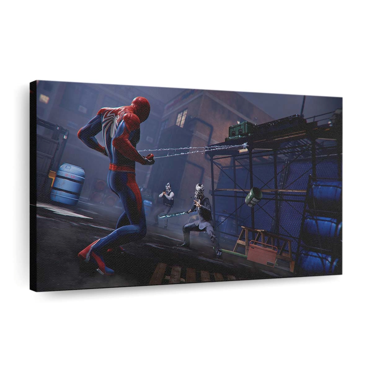 Spider Man Pro Gaming Leinwandbild - Wanddeko