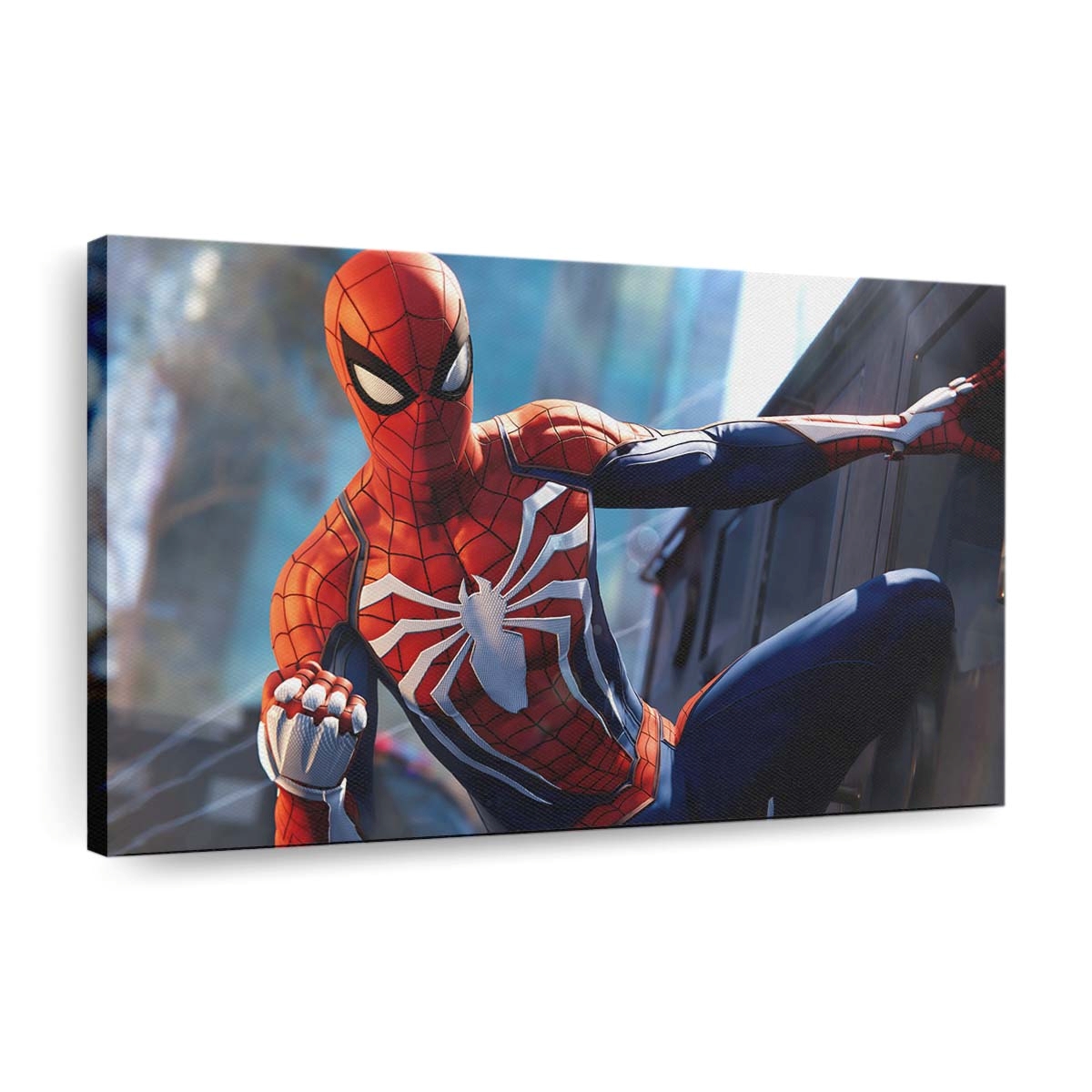 Spider Man Pro Videospiel Leinwandbild - Wanddeko