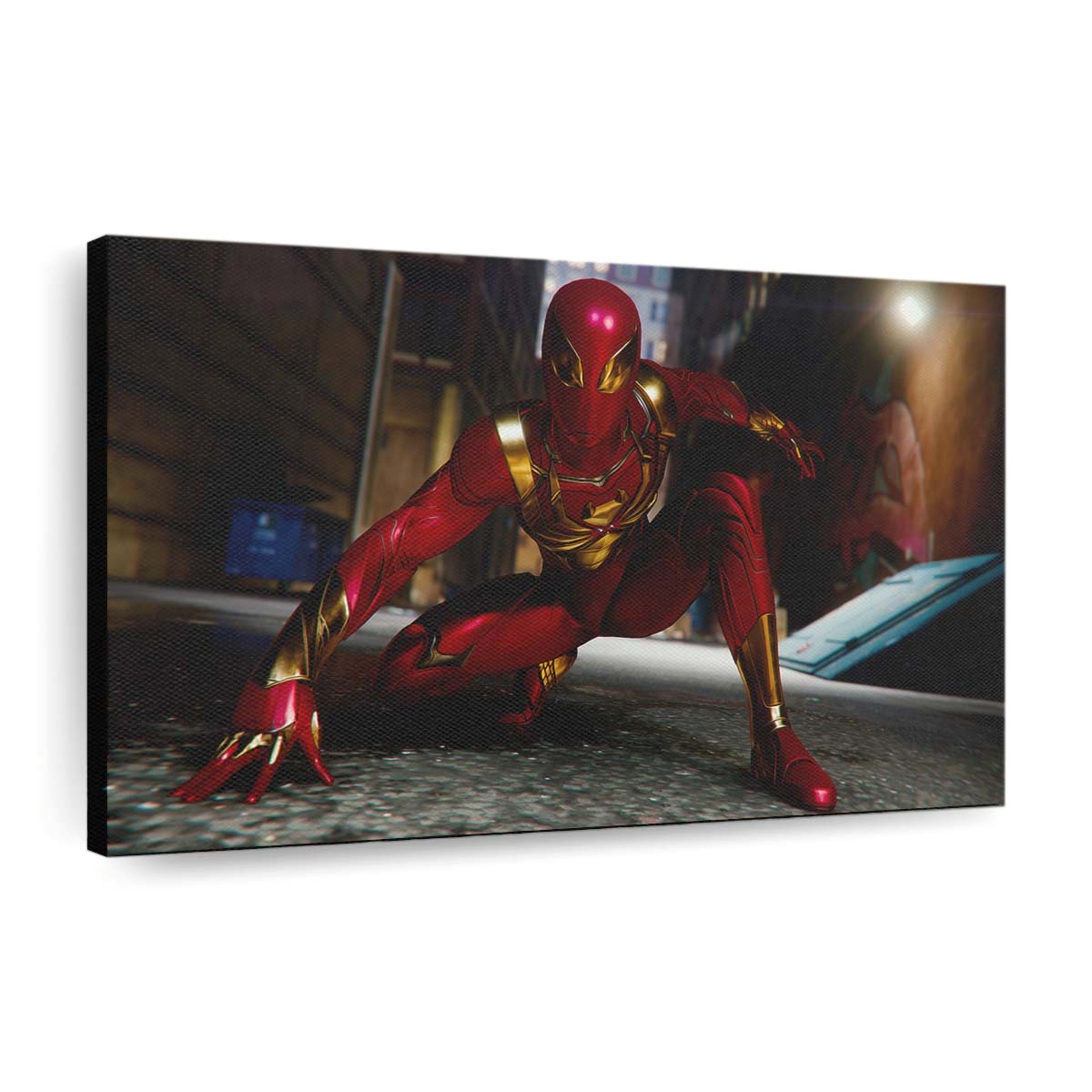 Spider Man Red Suit 2 Leinwandbild - Wanddeko