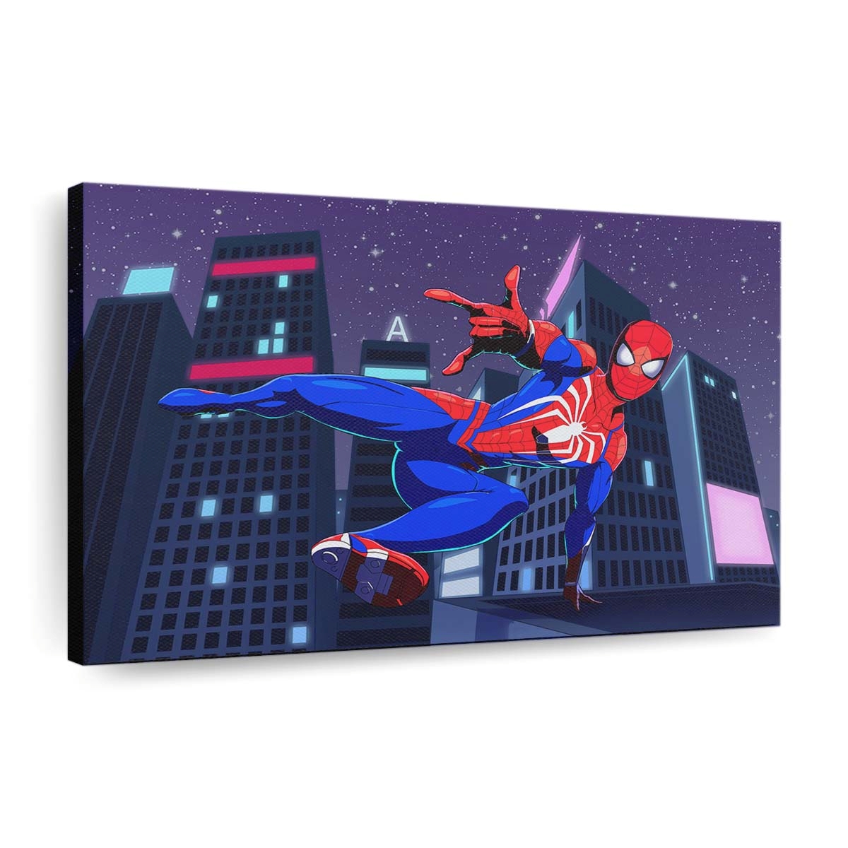 Spider Man Sketch Art Leinwandbild - Wanddeko