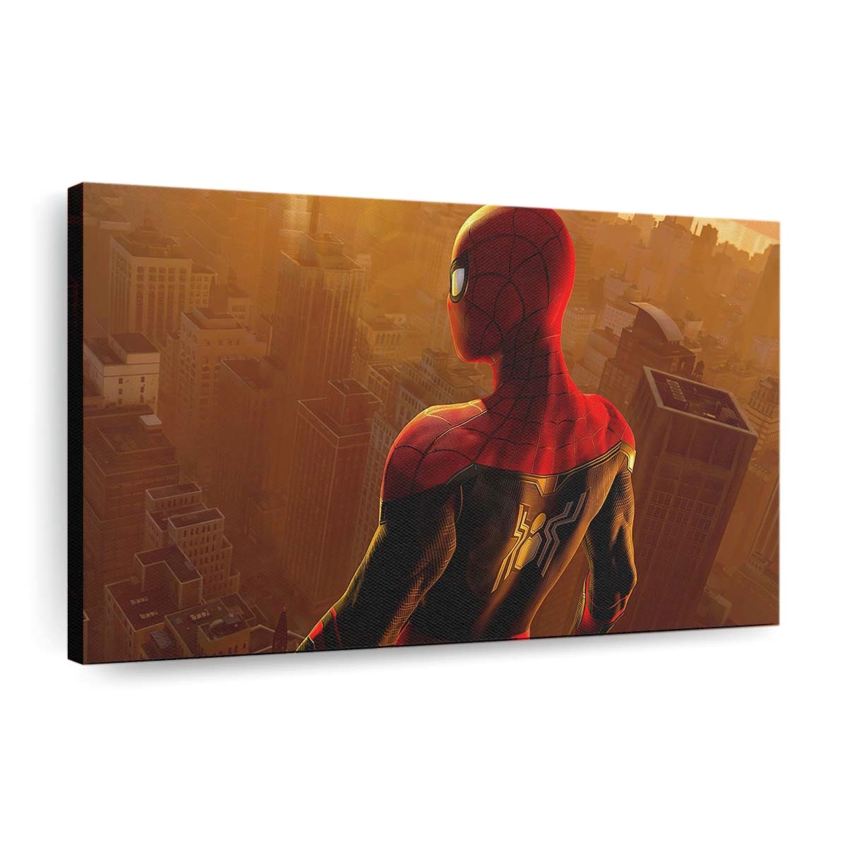 Spider Man On Top 2021 Leinwandbild - Wanddeko