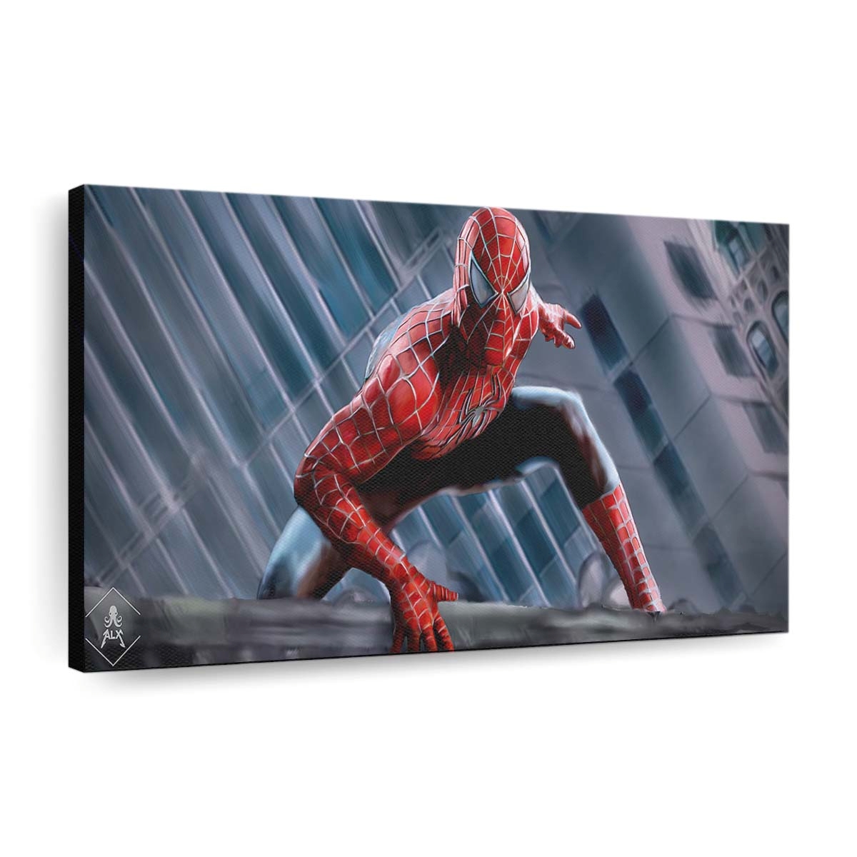 Spider Man Raimi Anzug Leinwandbild - Wanddeko