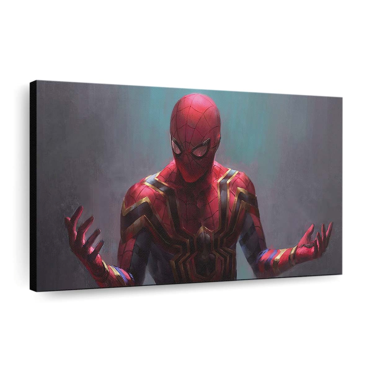 Spider Man Red Suit 3 Leinwandbild - Wanddeko