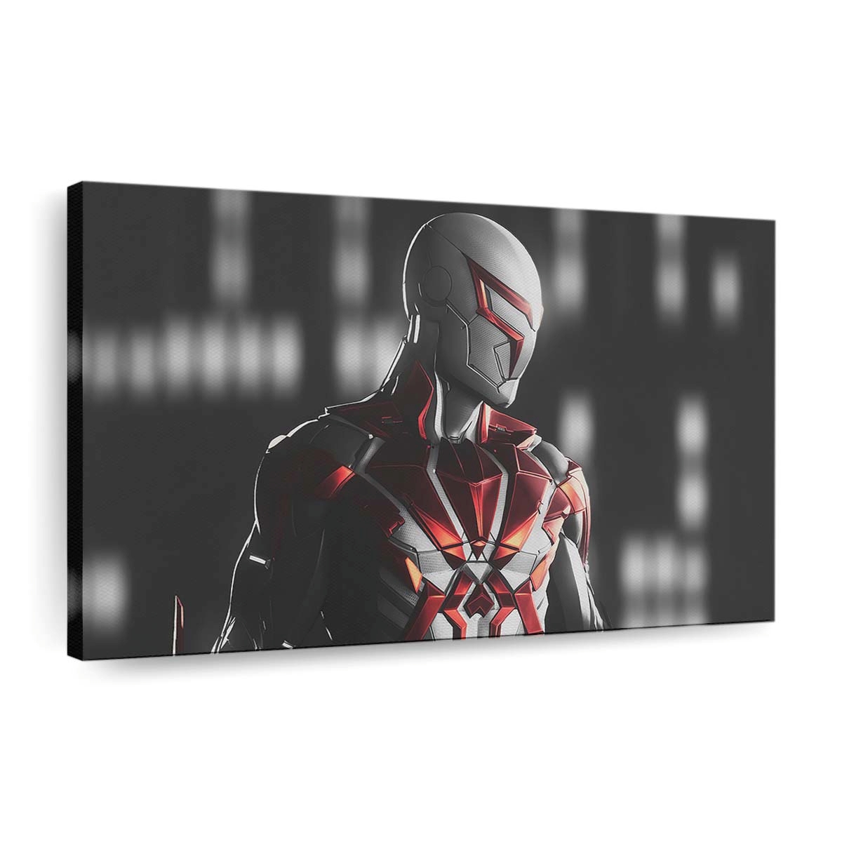 Spider Man Remastered Marvel Leinwandbild - Wanddeko