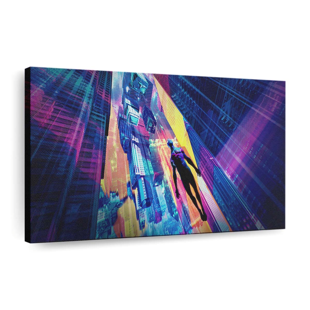 Spider Man Remastered Marvels Leinwandbild - Wanddeko