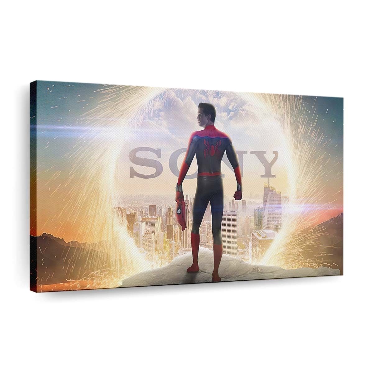 Spider Man Sony Leinwandbild - Wanddeko