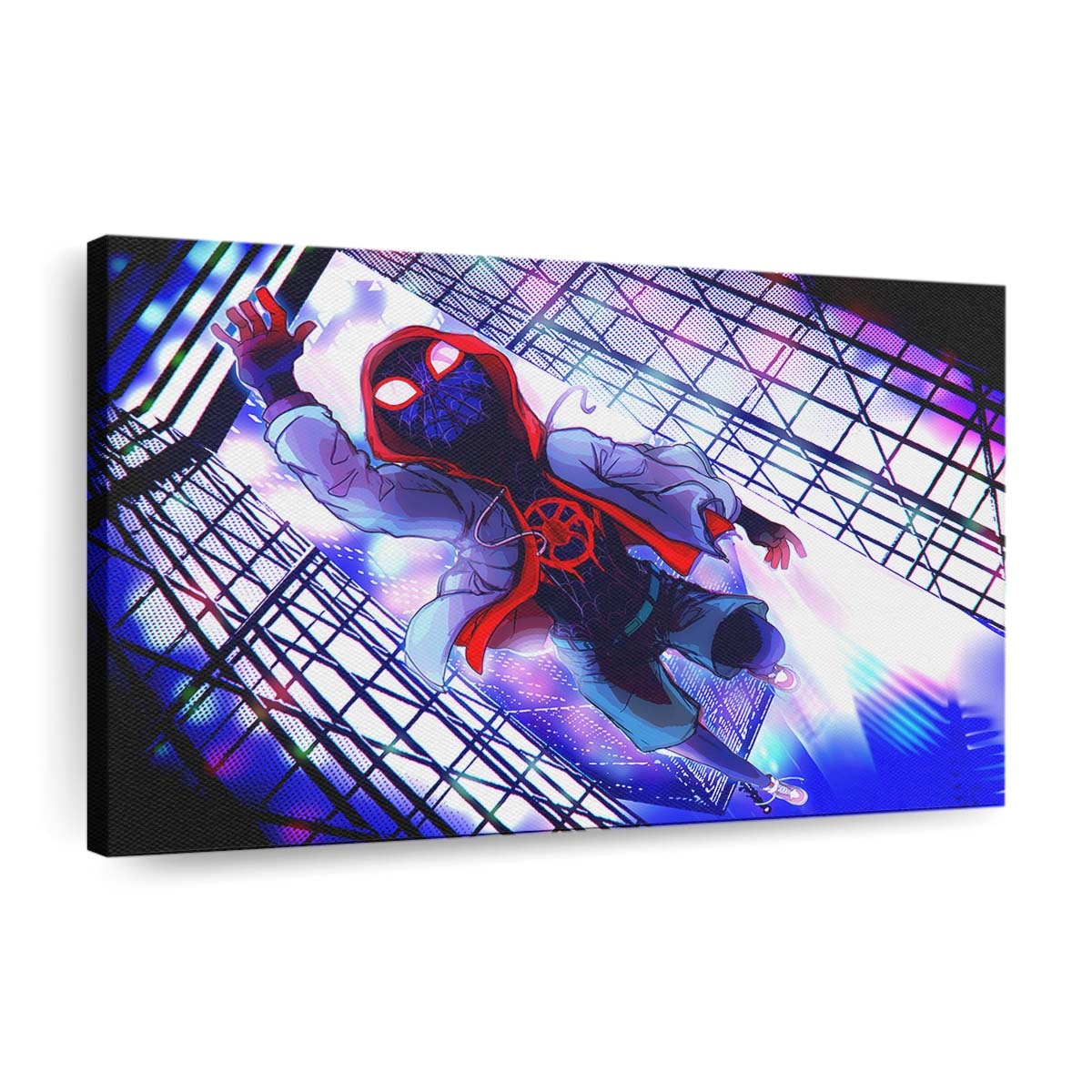 Spider Man Spider Verse Leinwandbild - Wanddeko