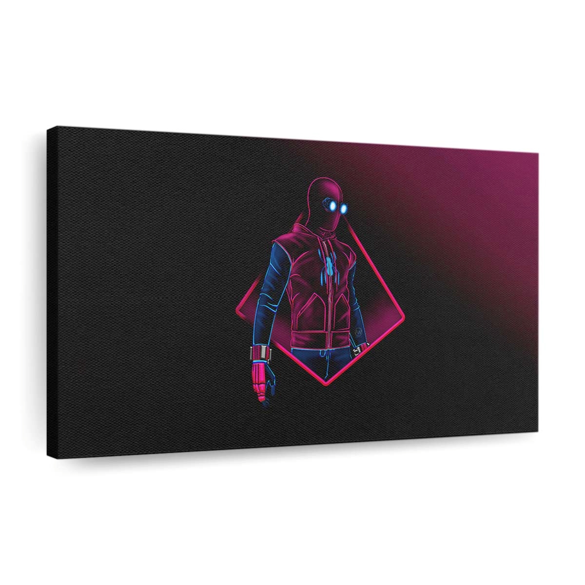 Spider Man Stealth Suit Leinwandbild - Wanddeko