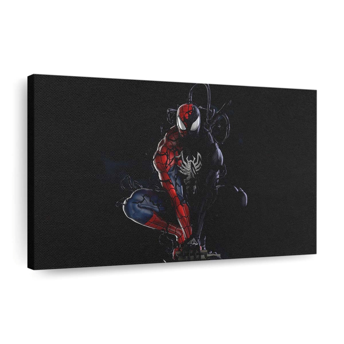 Spider Man Symbiote Transformation Leinwandbild - Wanddeko