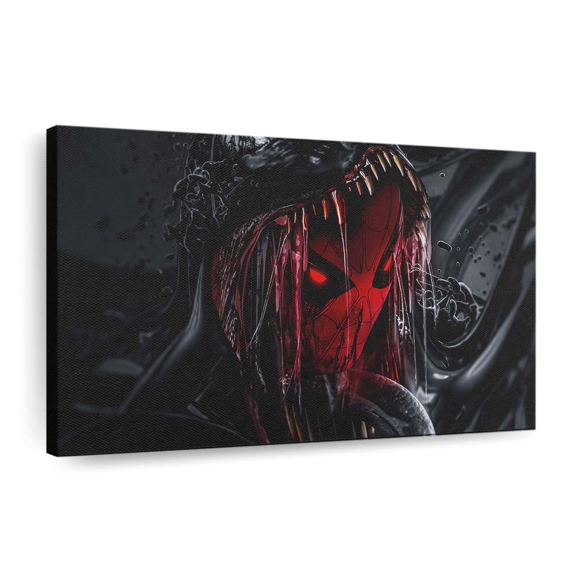 Spider Man verwandelt sich in Venom 2 Leinwandbild - Wanddeko