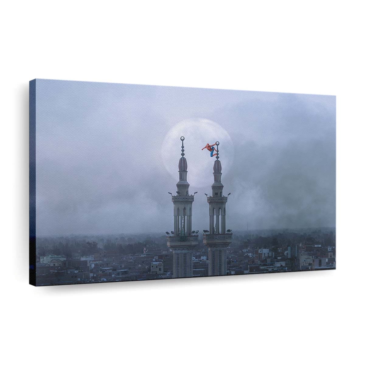 Spider Man Up Leinwandbild - Wanddeko