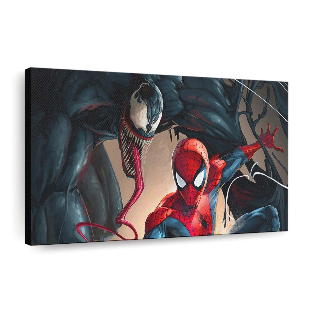 Spider Man Venom 3 Leinwandbild - Wanddeko