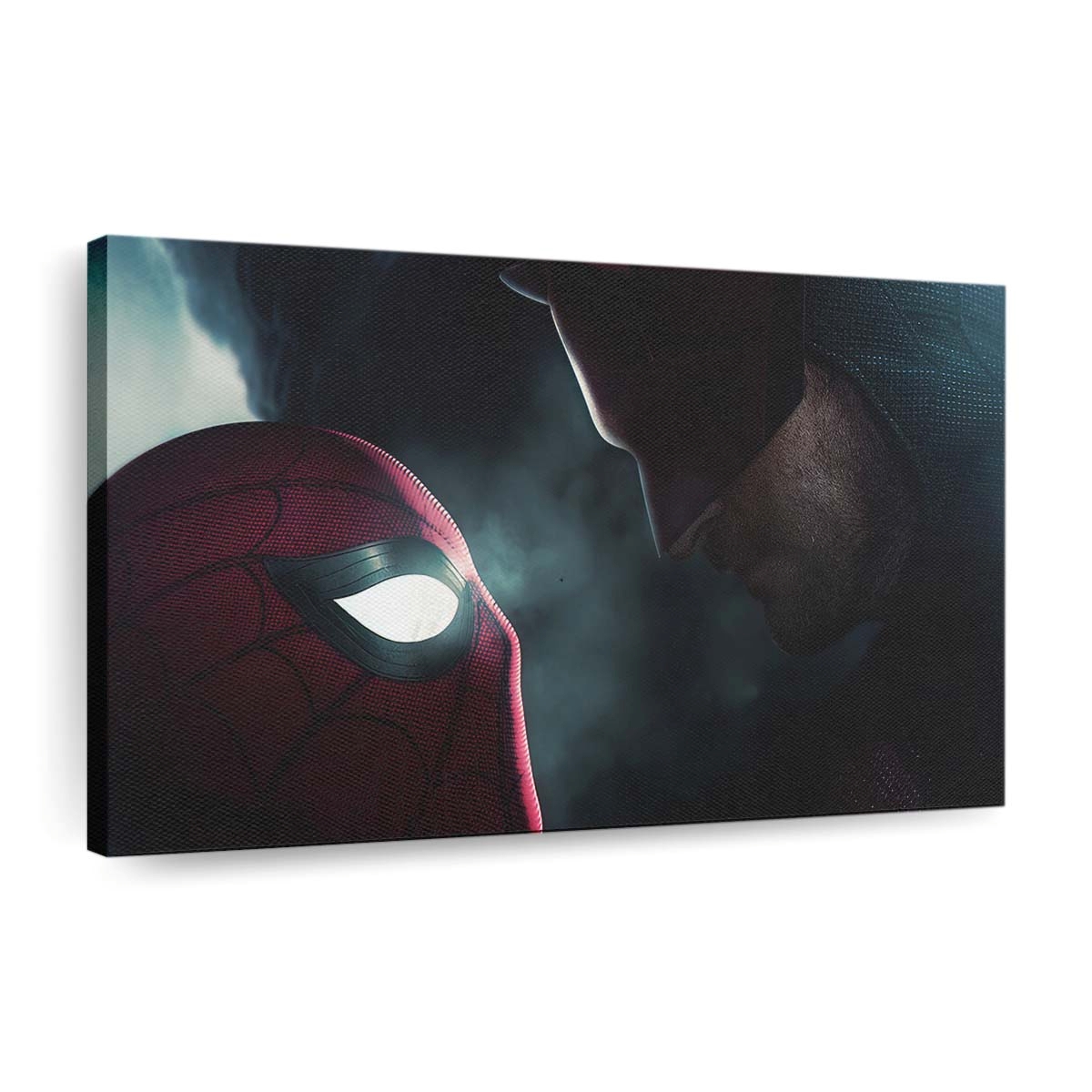 Spider Man gegen Daredevil Leinwandbild - Wanddeko