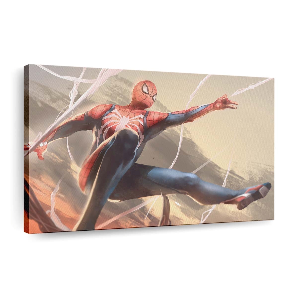 Spider Man Web Shooter Leinwandbild - Wanddeko