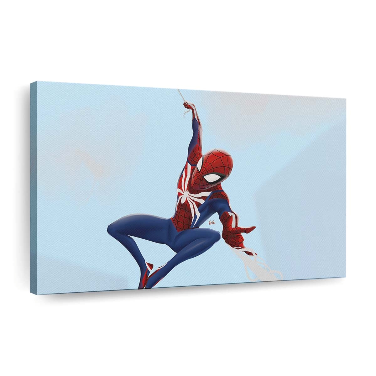 Spider Man Webslinger Leinwandbild - Wanddeko