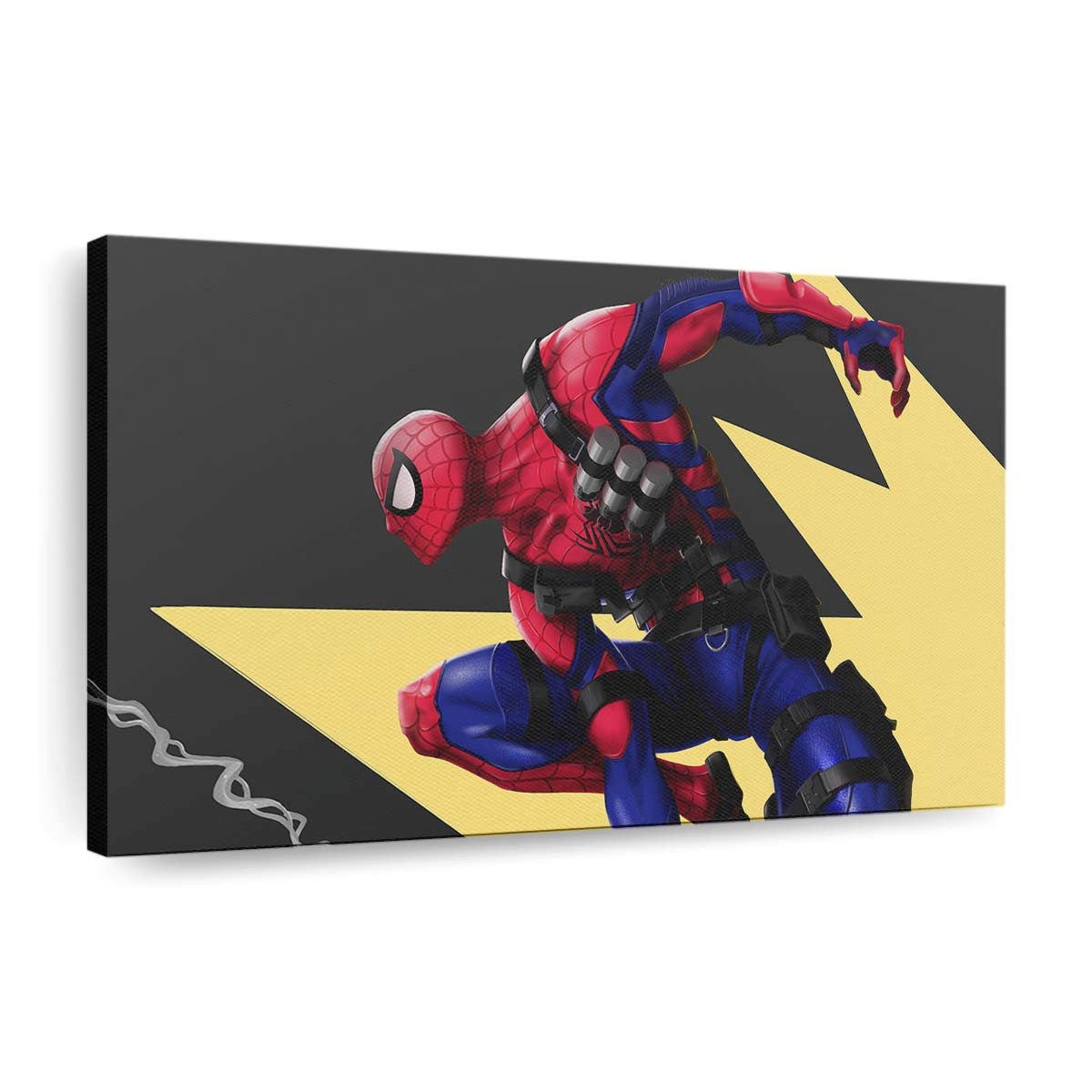 Spider Man With Arms Leinwandbild - Wanddeko