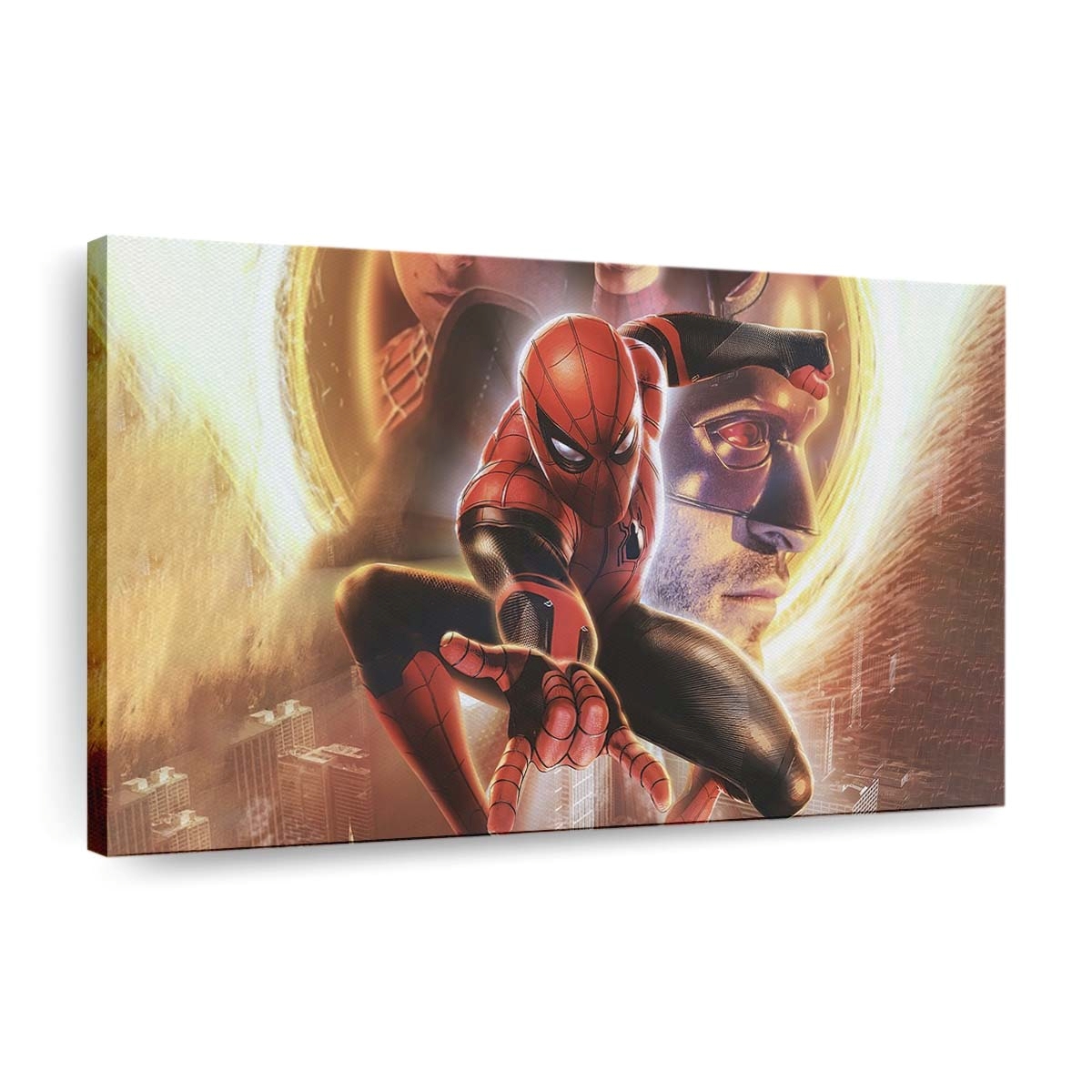 Spider Man X Daredevil Leinwandbild - Wanddeko