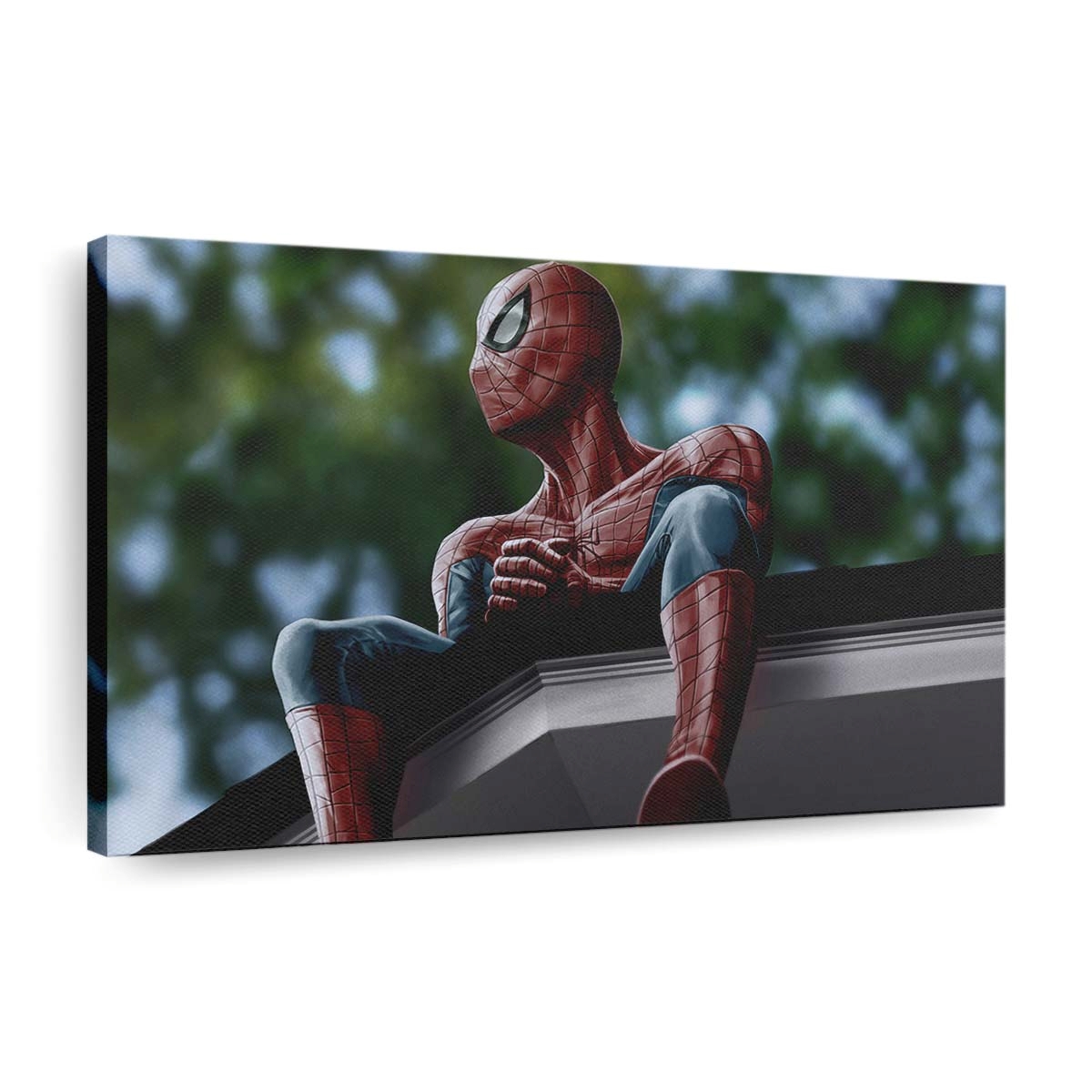 Spider Man X J Cole Leinwandbild - Wanddeko