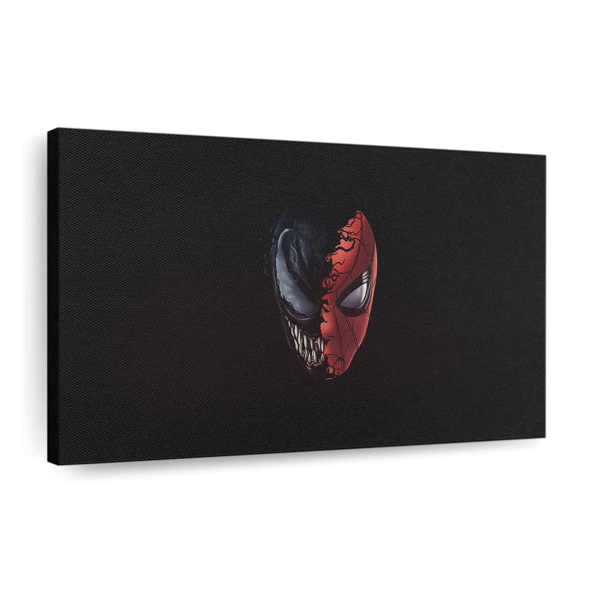 Spider Man X Venom 3 Leinwandbild - Wanddeko
