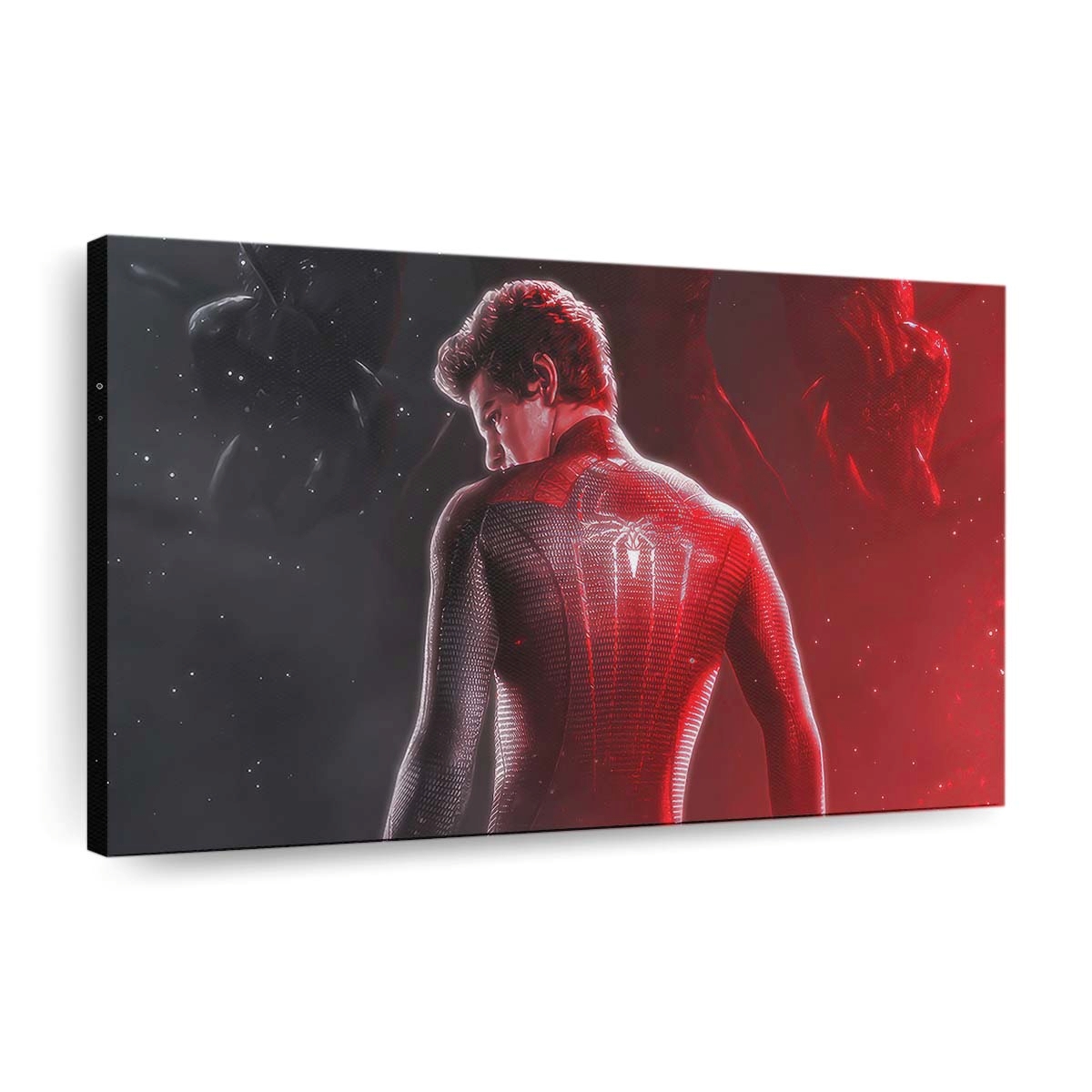 Spider Man X Venom Art Leinwandbild - Wanddeko